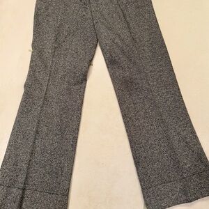 Gray Women's Wide-Leg Pants